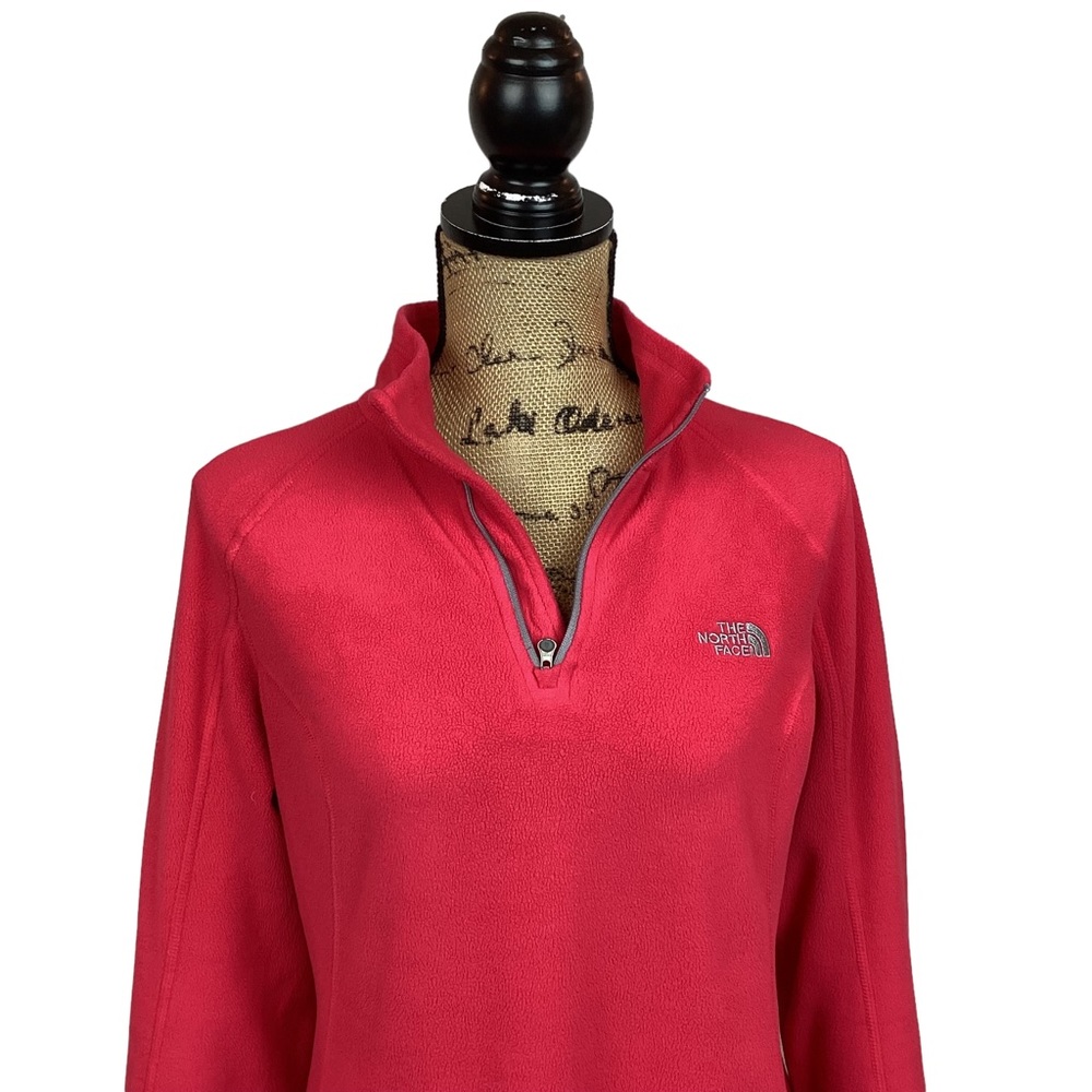 The North Face Fleece Pullover Coral Jacket - Picture 5 of 8